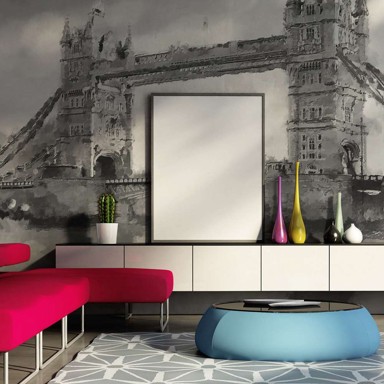 Foto tapeta On the Thames 350x270